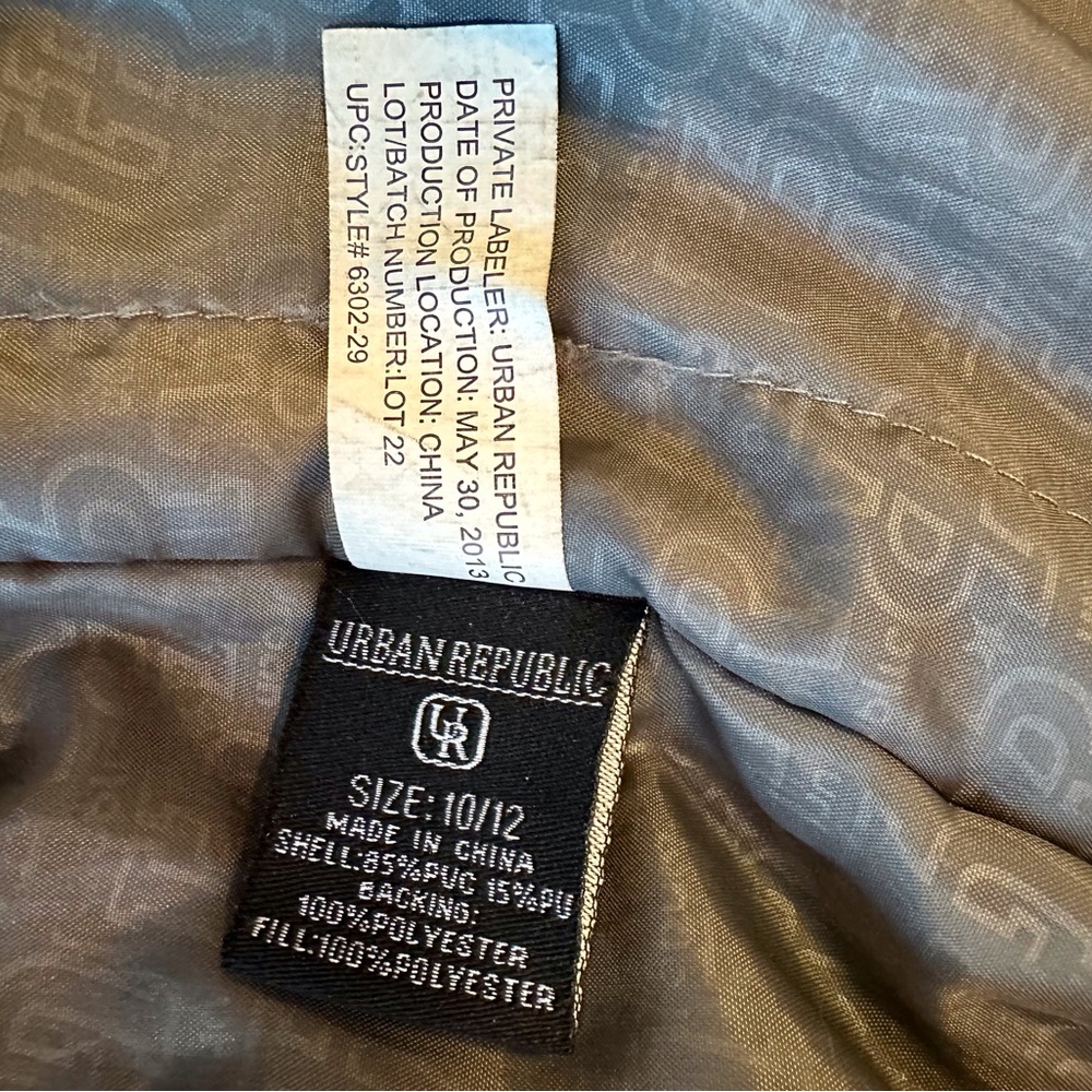 Urban Republic Jacket | Children’s Size 10-12 Vintage - Picture 8 of 12